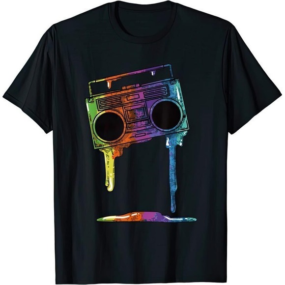 Other - Old School Hip Hop Boombox T Shirt
